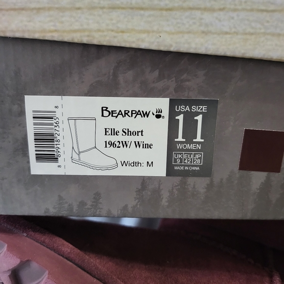 Bear Paw Elle Short woman's size 11 - Picture 7 of 7